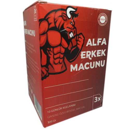 2 Kutu Alfa Erkek Macunu